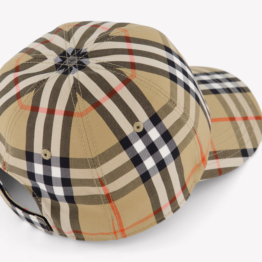 Burberry Bsb Cap Kids Unisex Cap In Beige