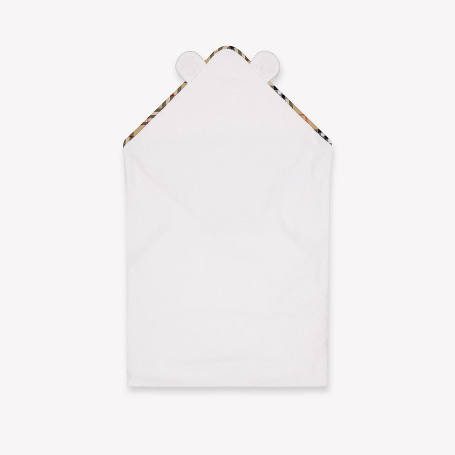 Burberry Bear Towelo Baby Unisex Accessory In White