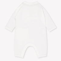 Burberry Johnson Baby Boys Playsuit In White
