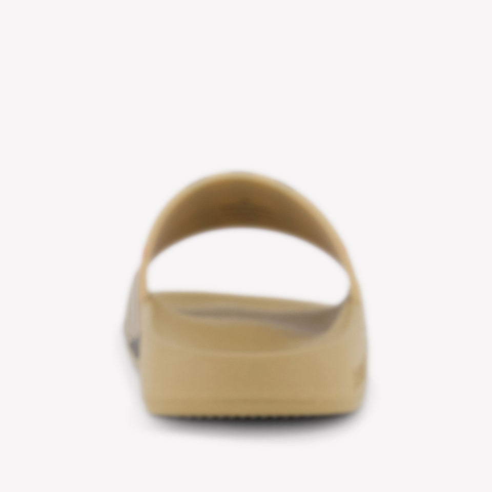 Burberry Furley Unisex Slippers In Beige