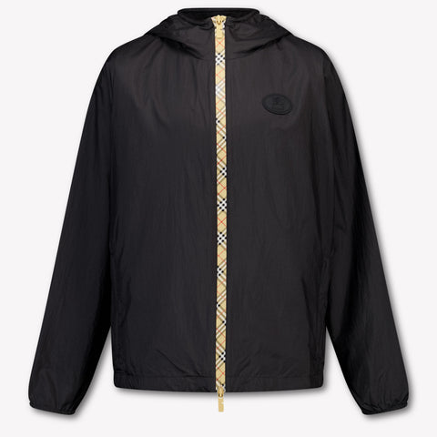 Burberry Roman Kinder Unisex Zomerjas In Zwart