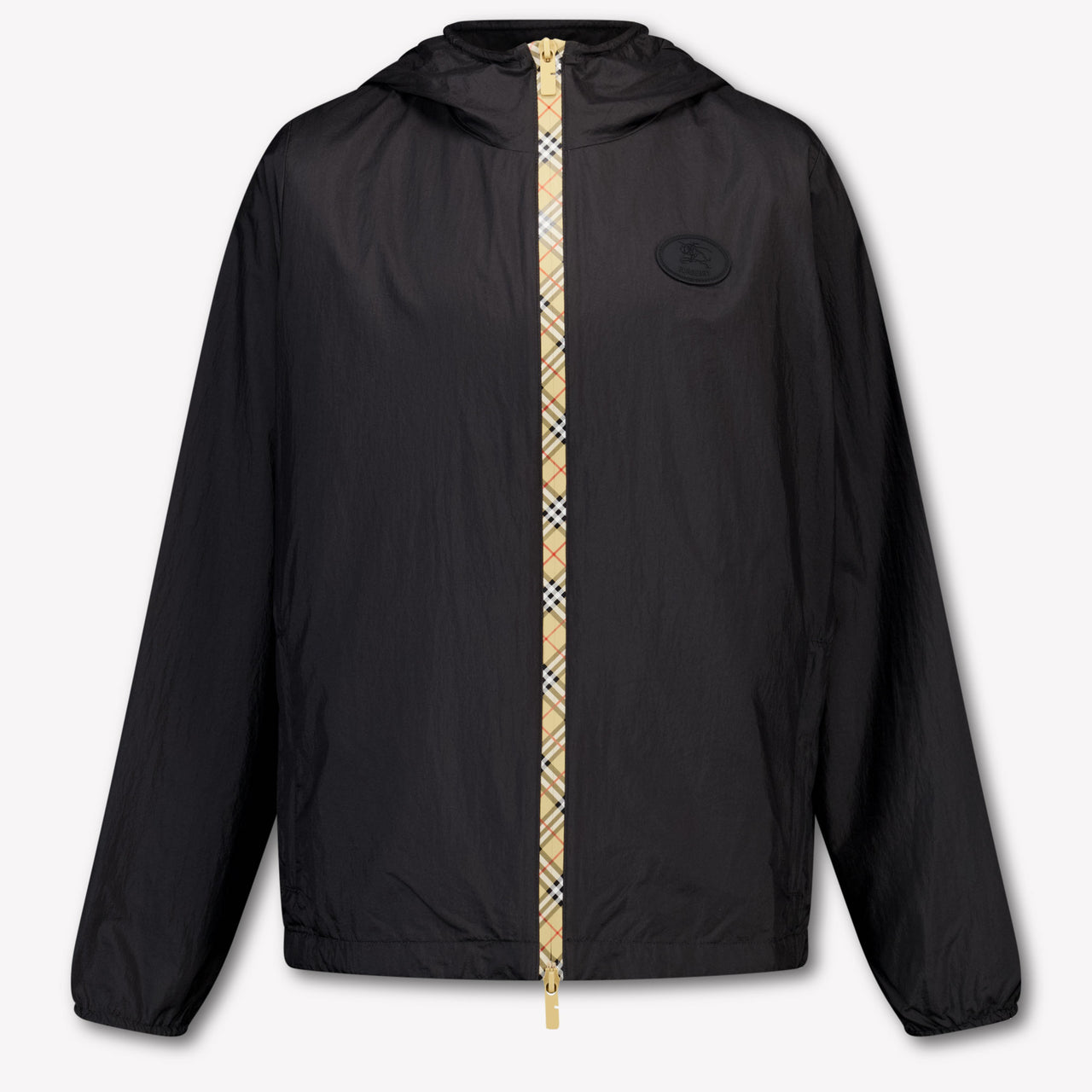 Burberry Novel Kids Unisex Summer jacket In Black