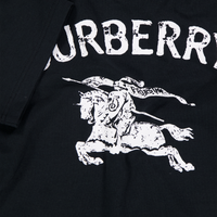 Burberry CedarStamp Kids Boys T-Shirt In Black