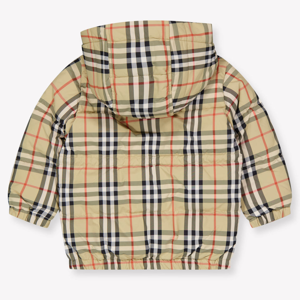 Burberry Franklin Baby Unisex Winterjassen In Beige