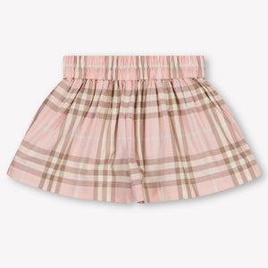 Burberry Marcy Baby Meisjes Shorts In Licht Roze