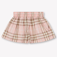 Burberry Marcy Baby Meisjes Shorts In Licht Roze