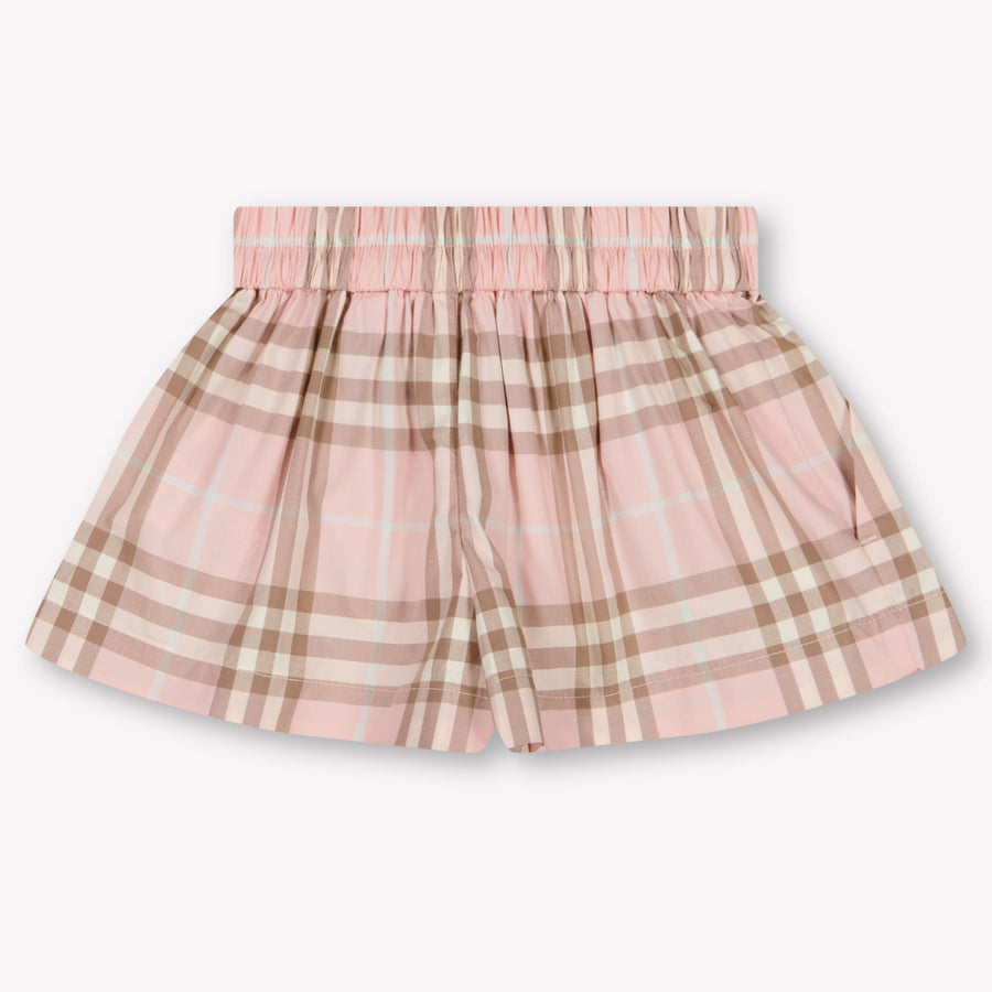 Burberry Marcy Baby Meisjes Shorts In Licht Roze
