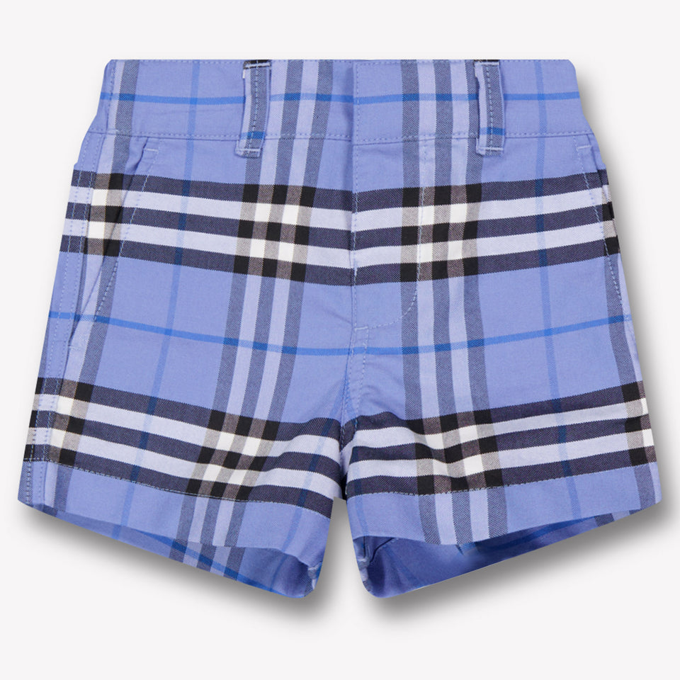 Burberry Oscar Baby Jongens Shorts In Licht Blauw