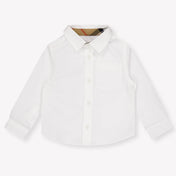 Burberry Owen Baby Boys Blouse In White