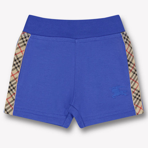 Burberry Benny Baby Jongens Shorts In Cobalt Blauw