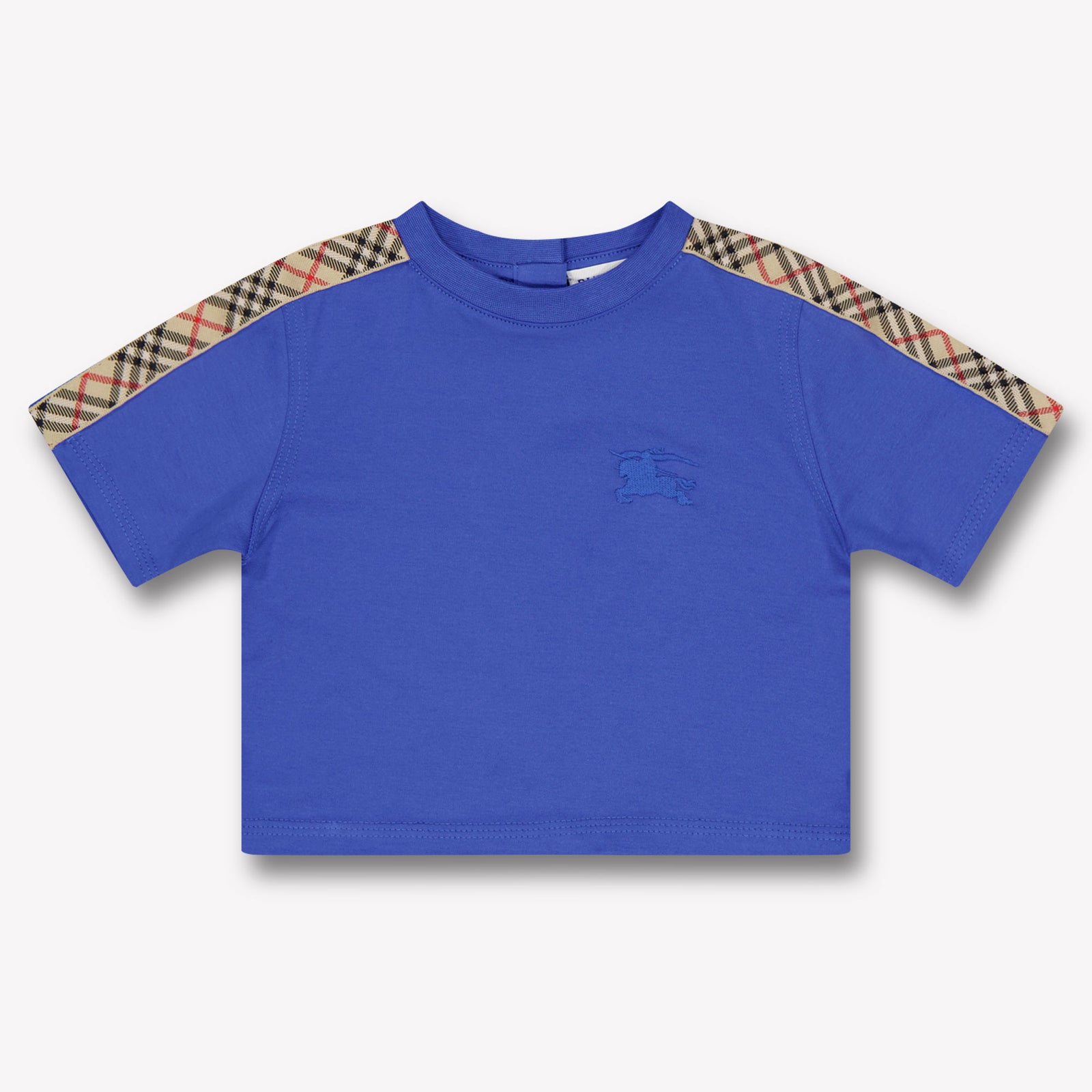 Burberry Cedar Baby Boys T-Shirt In Cobalt Blue
