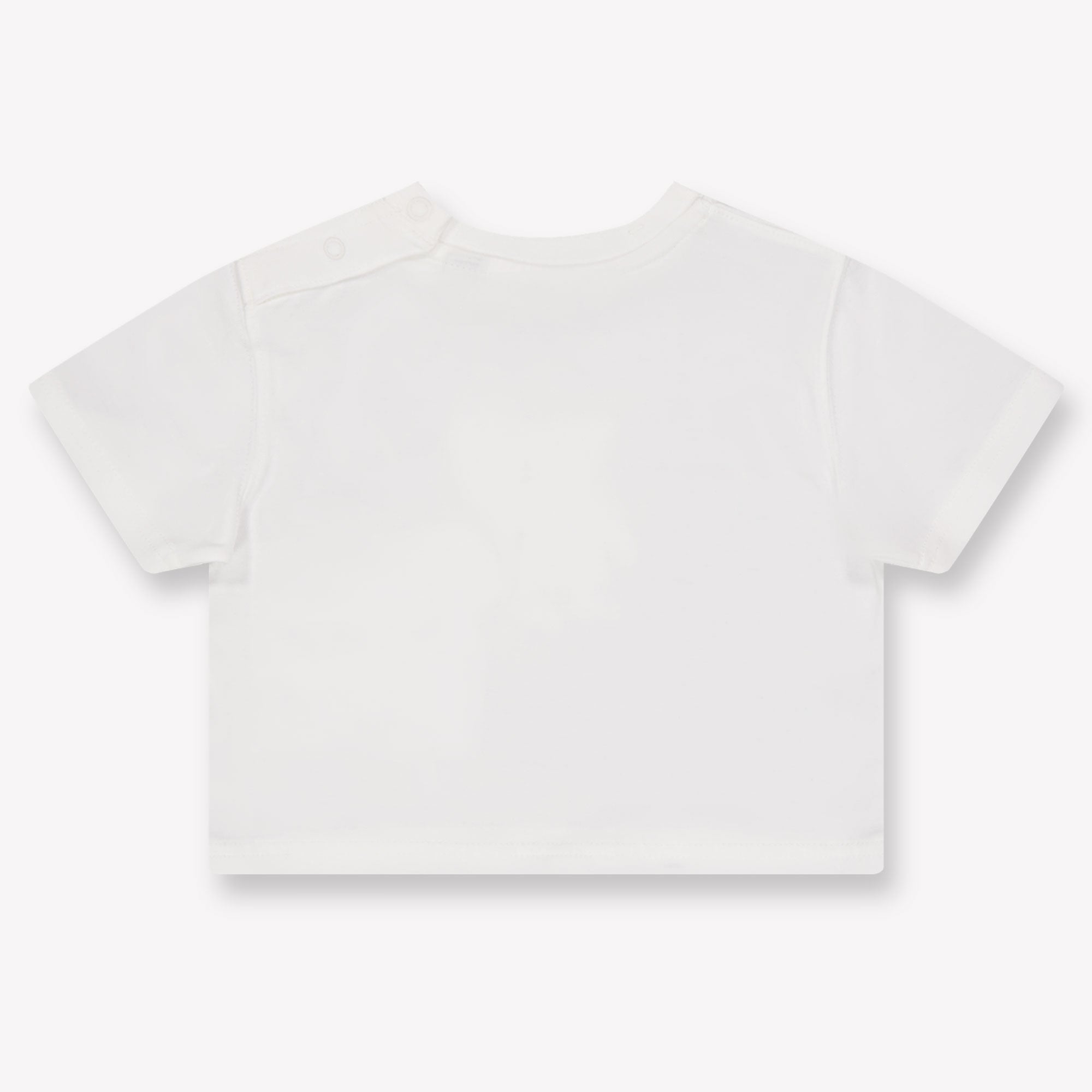 Burberry Cedar Teddy Baby Jongens T-Shirt In Off White