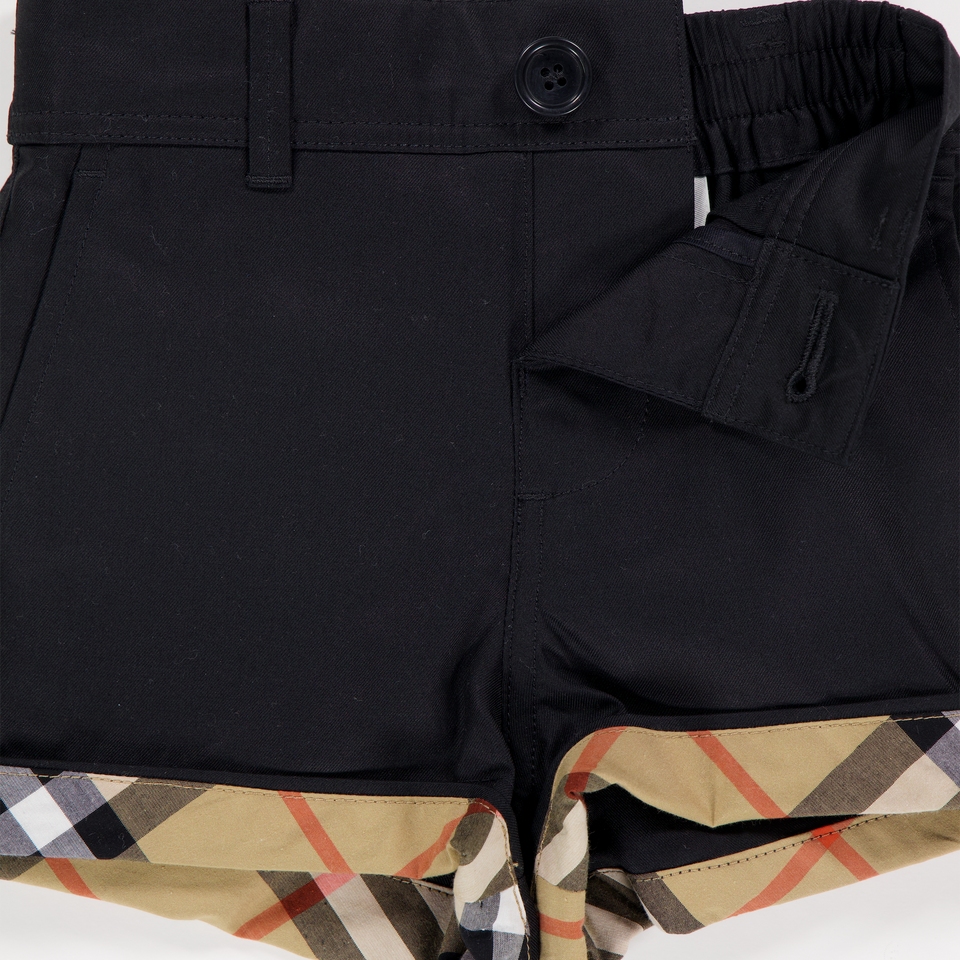 Burberry OSCAR Baby Jongens Shorts In Zwart