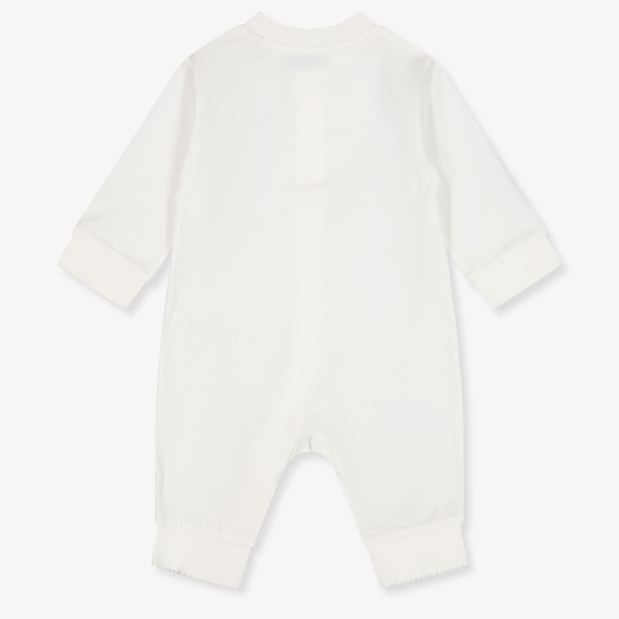 Burberry Jade Baby Meisjes Boxpakje In Off White