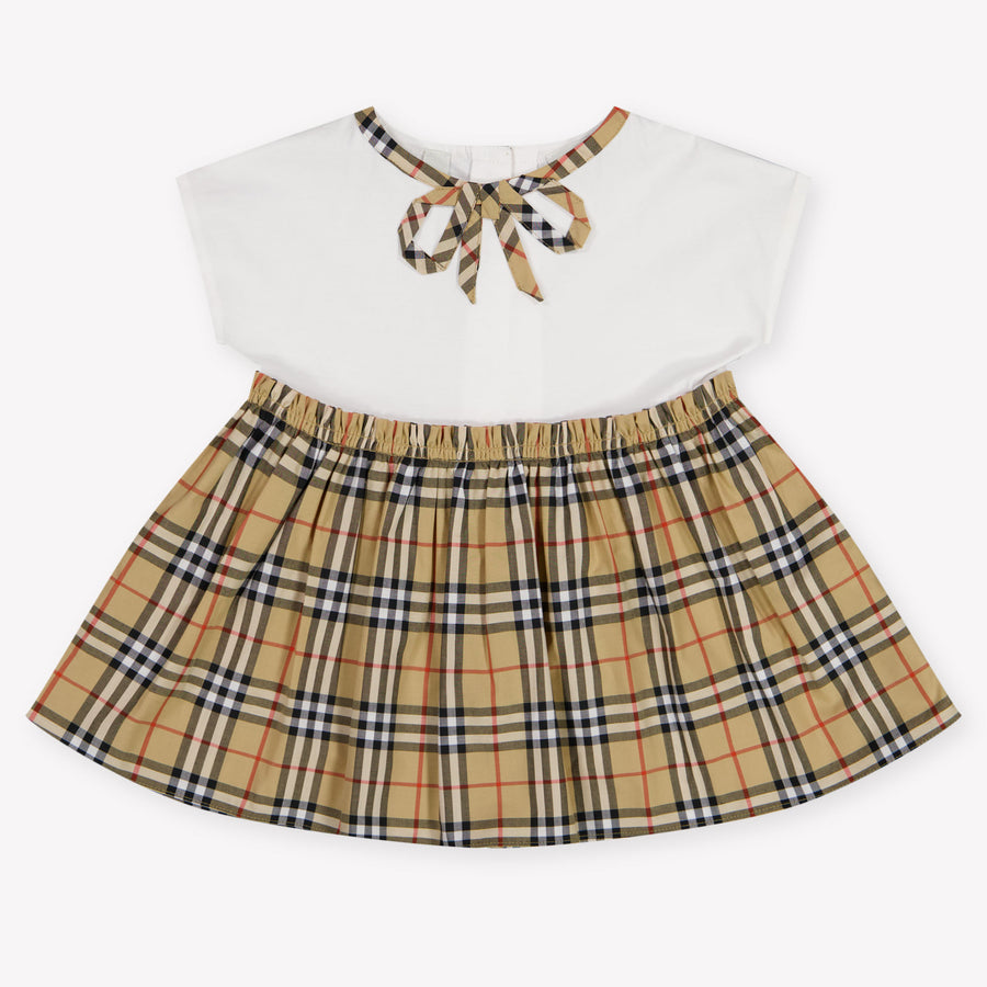 Burberry Deborah Baby Meisjes Setje In Wit