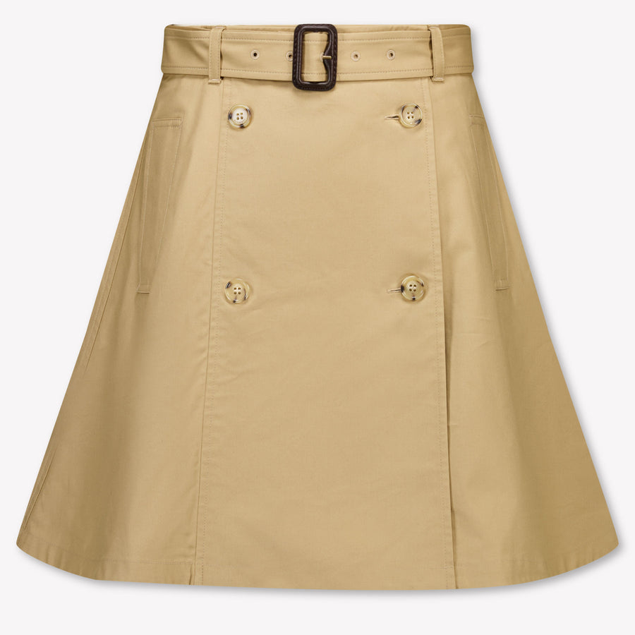 Burberry Katey Kids Girls Skirt In Beige