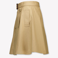 Burberry Katey Kids Girls Skirt In Beige