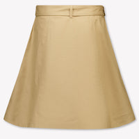 Burberry Katey Kids Girls Skirt In Beige