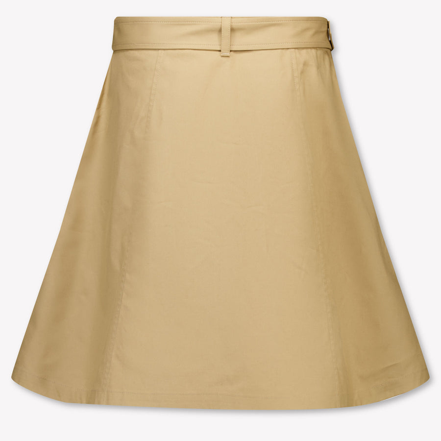 Burberry Katey Kids Girls Skirt In Beige