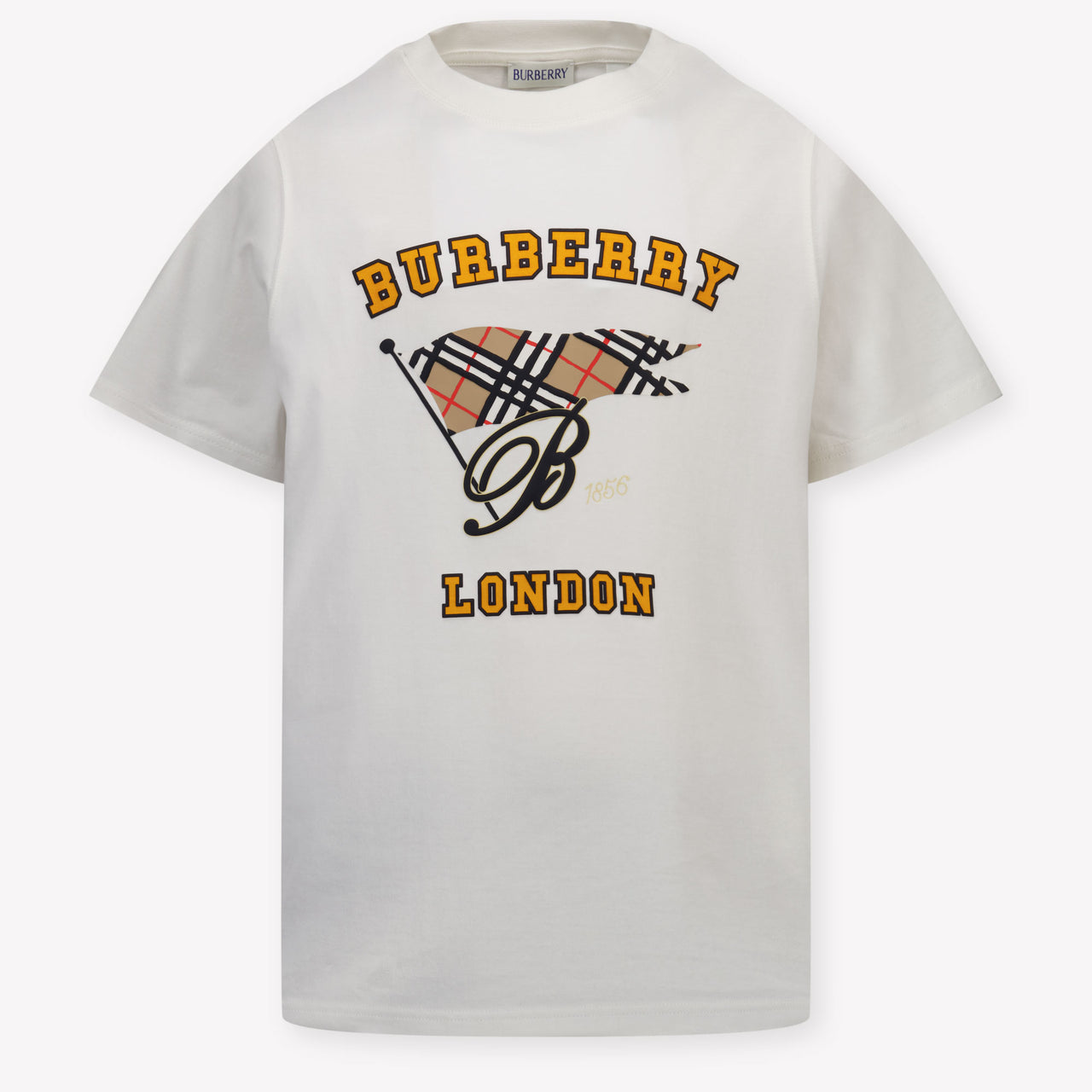 Burberry CEDAR Kids Unisex T-Shirt In OffWhite