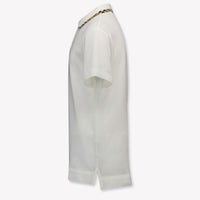 Burberry Johane Kinder Jongens Polo In Wit