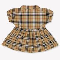 Burberry Bea Baby Girls Dress In Beige