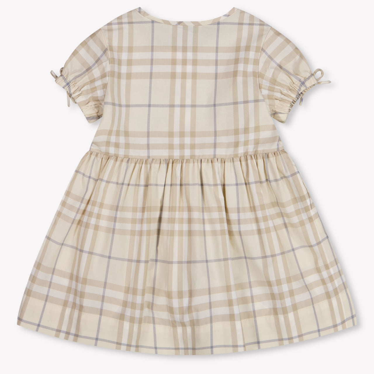 Burberry Josie Baby Girls Dress In Light Beige