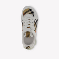 Burberry Matrix Unisex Sneakers In Wit
