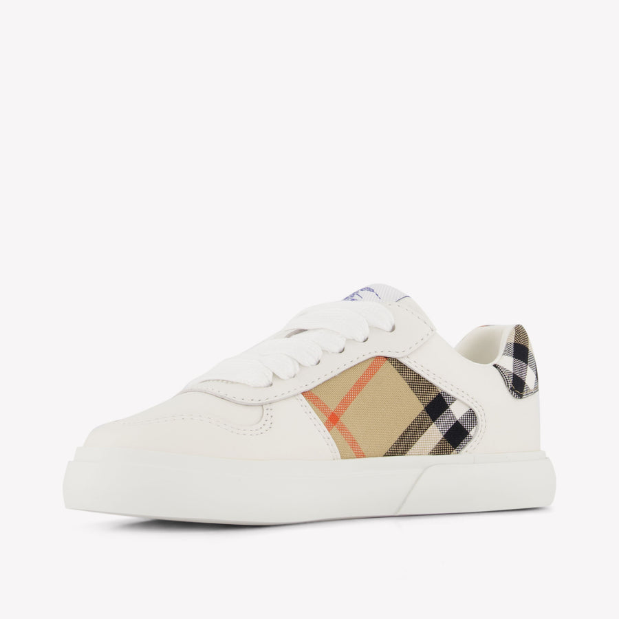 Burberry Noah Unisex Sneakers In Beige
