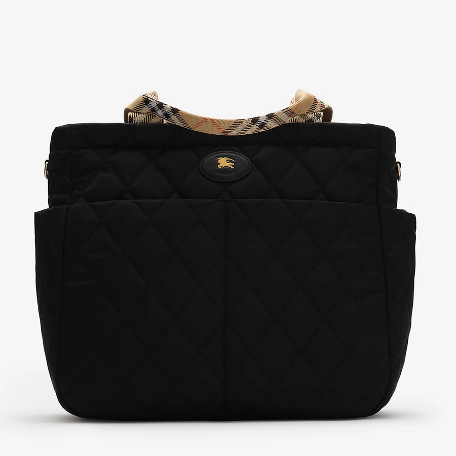 Burberry Cambridge Baby Unisex Luiertas In Zwart
