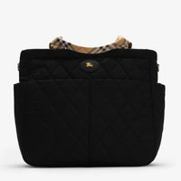 Burberry Cambridge Baby Unisex Luiertas In Zwart