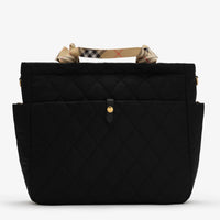 Burberry Cambridge Baby Unisex Luiertas In Zwart