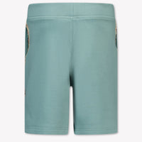 Burberry Banks Kids Boys Shorts In Green