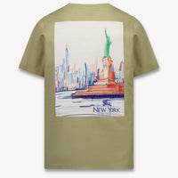 Burberry CEDAR Kids Unisex T-Shirt In Light Beige