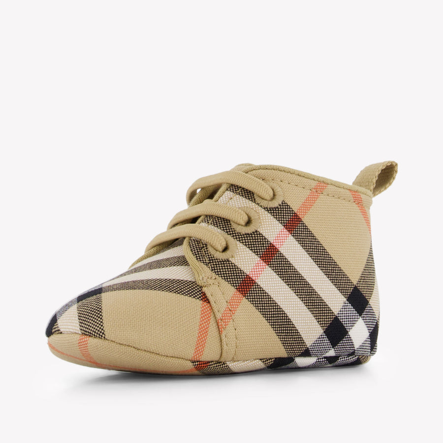 Burberry Corby Baby Unisex Shoes In Beige