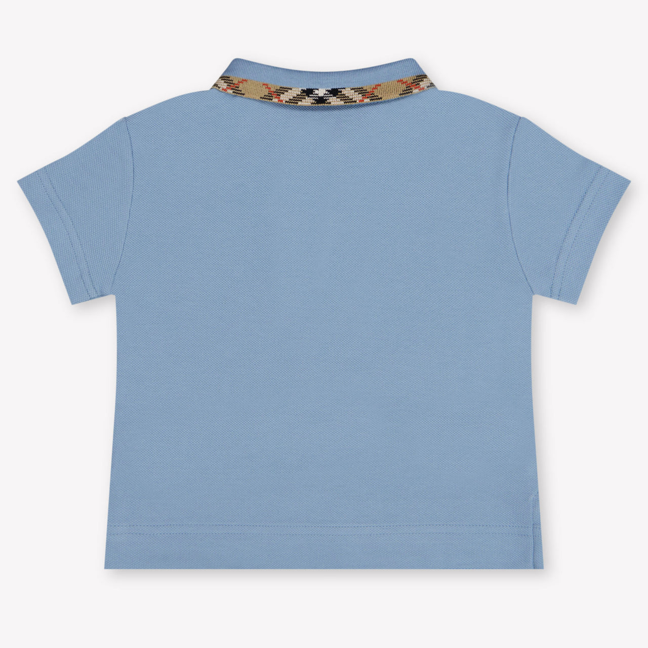 Burberry Johane Baby Jongens Polo In Licht Blauw