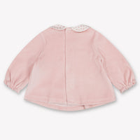 Burberry Cedar Baby Unisex T-Shirt In Off White