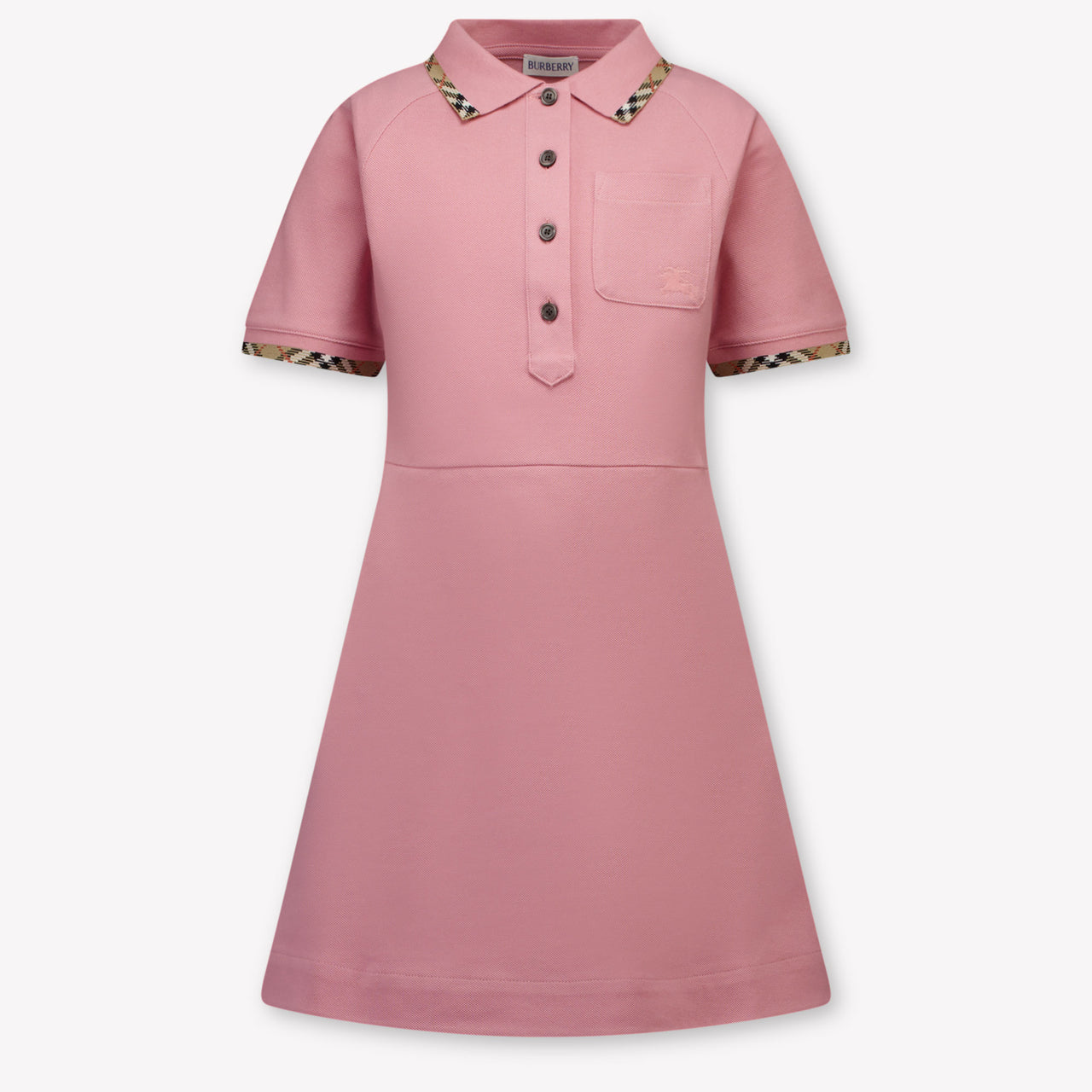 Burberry Romola Kids Girls Dress In Pink