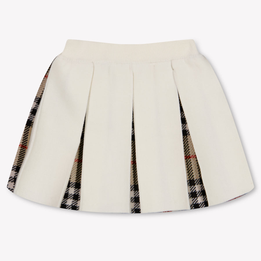 Burberry Theo Baby Girls In between jacket OffWhite