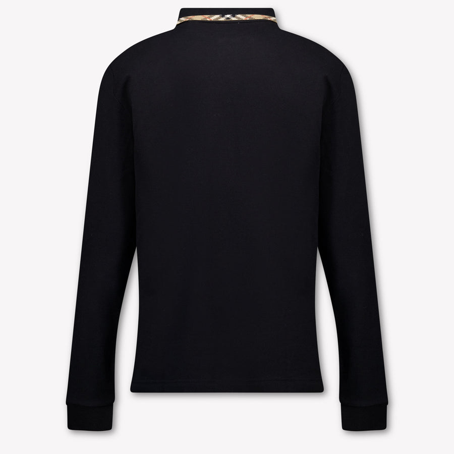 Burberry Johane Kinder Jongens Polo In Zwart