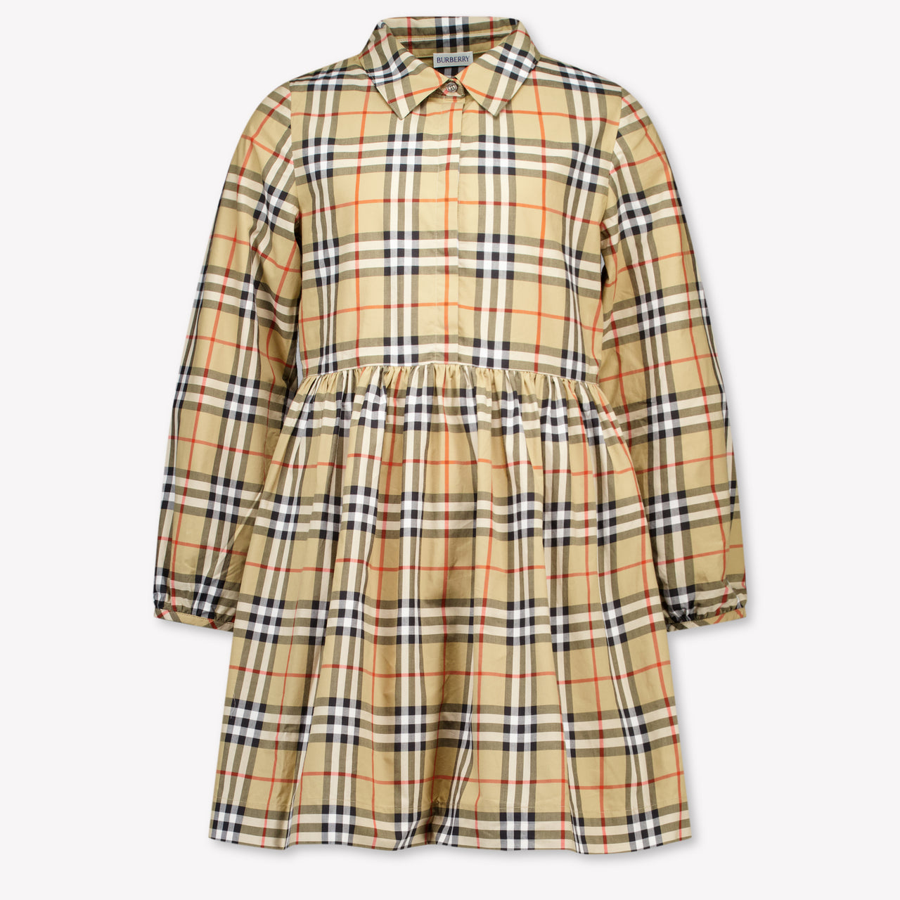 Burberry Winifred Girls Dress in Beige