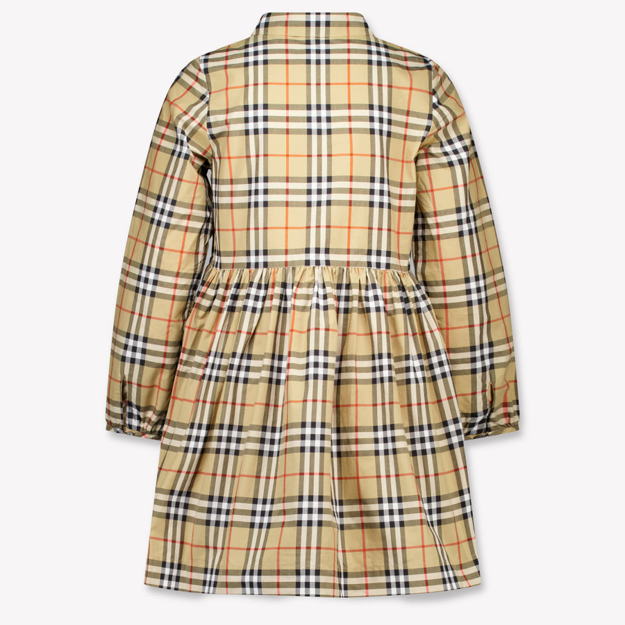Burberry Winifred Girls Dress in Beige