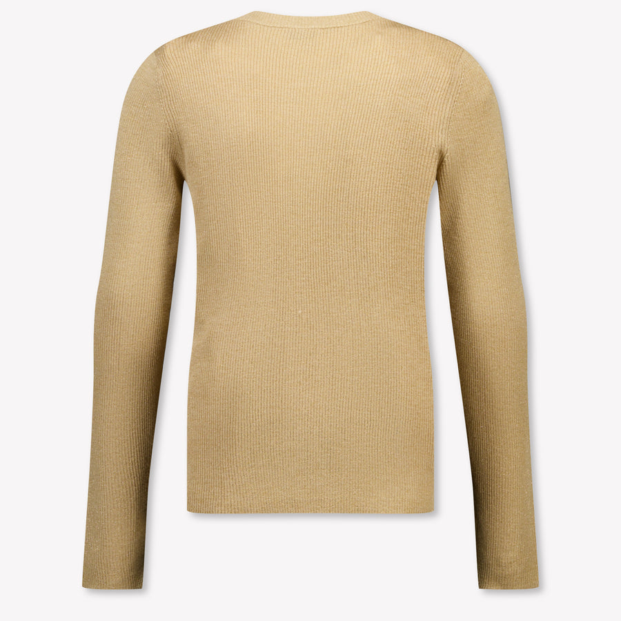 Burberry Tanja Girls Sweater in Gold