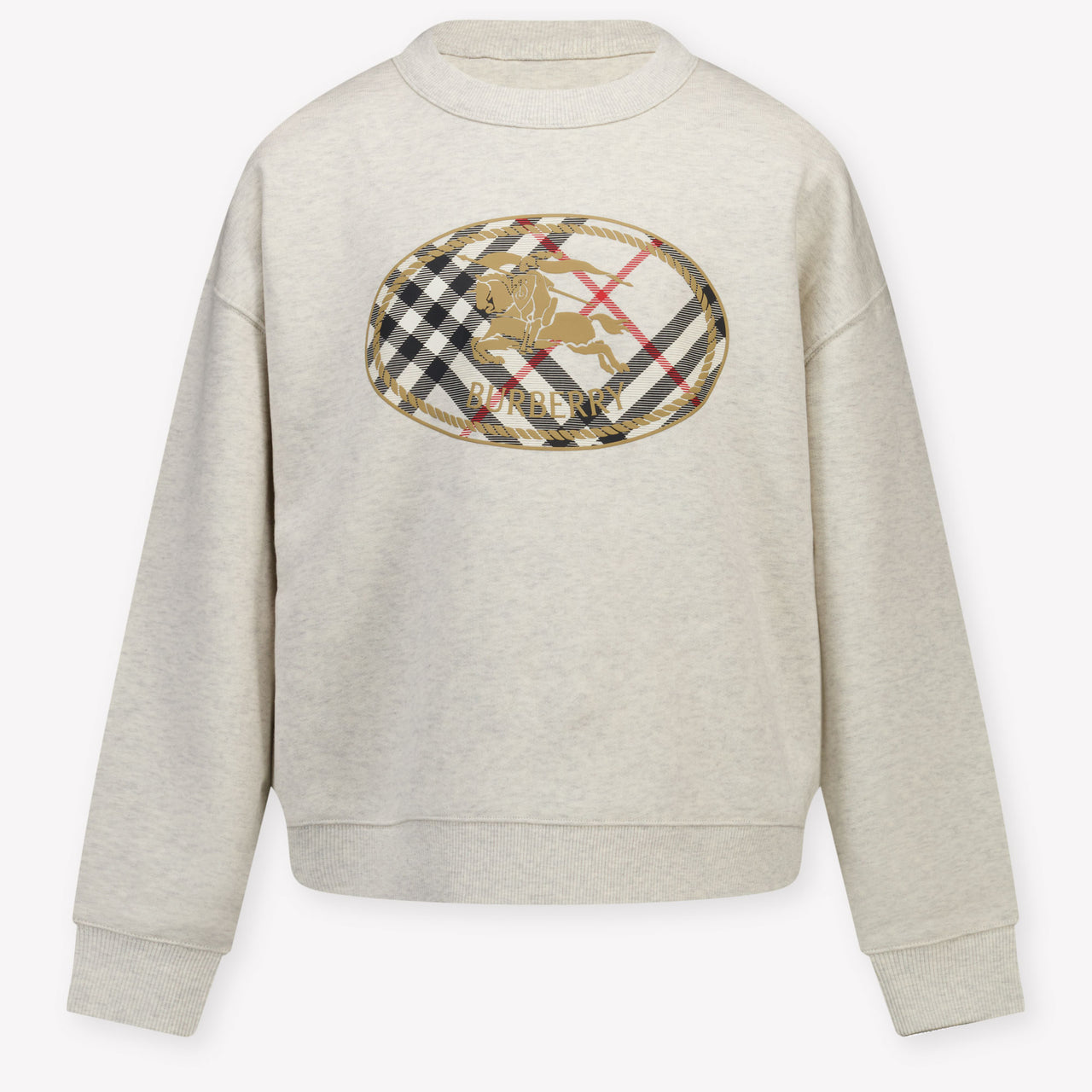 Burberry Isla Kids Unisex Sweater In OffWhite