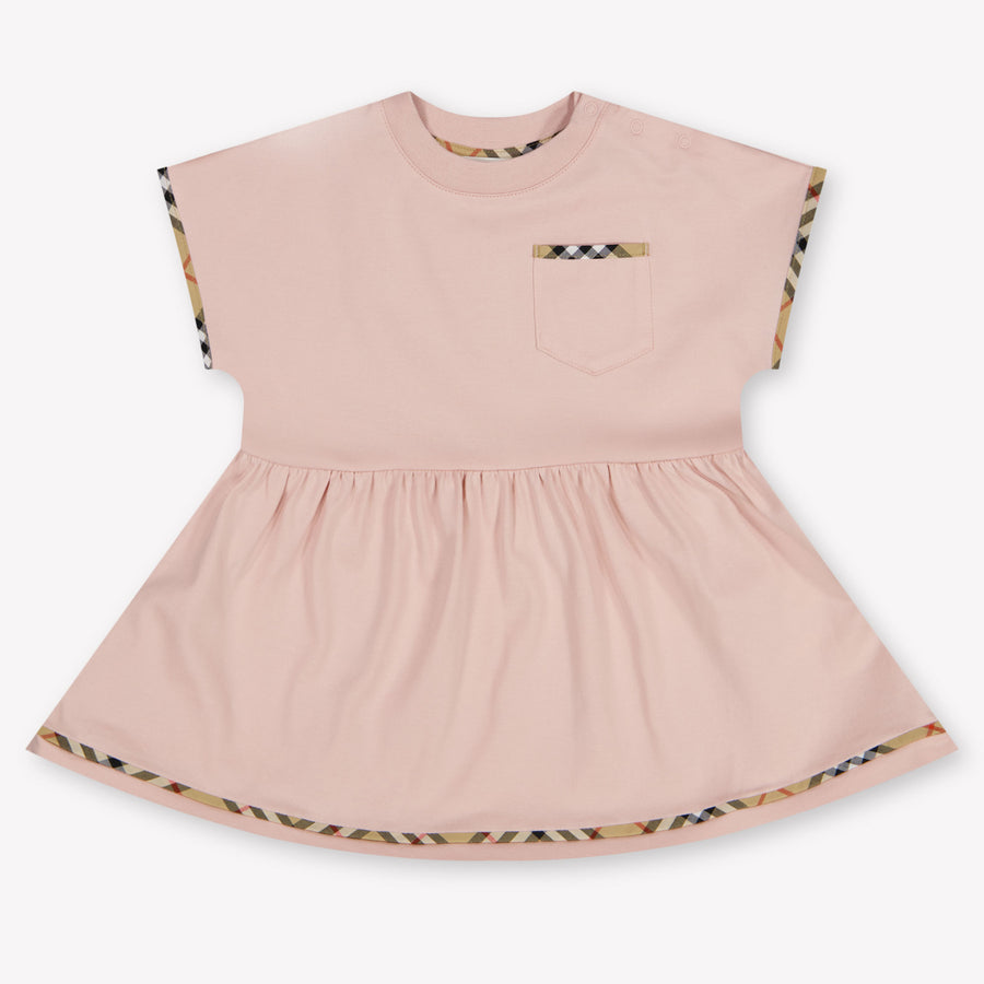 Burberry Lea Baby Girls Dress in Light Pink