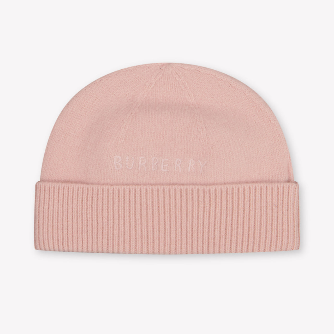 Burberry Girls Beanie in Light Pink
