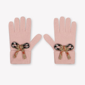 Burberry Bonnie Kinder Meisjes Handschoenen In Licht Roze