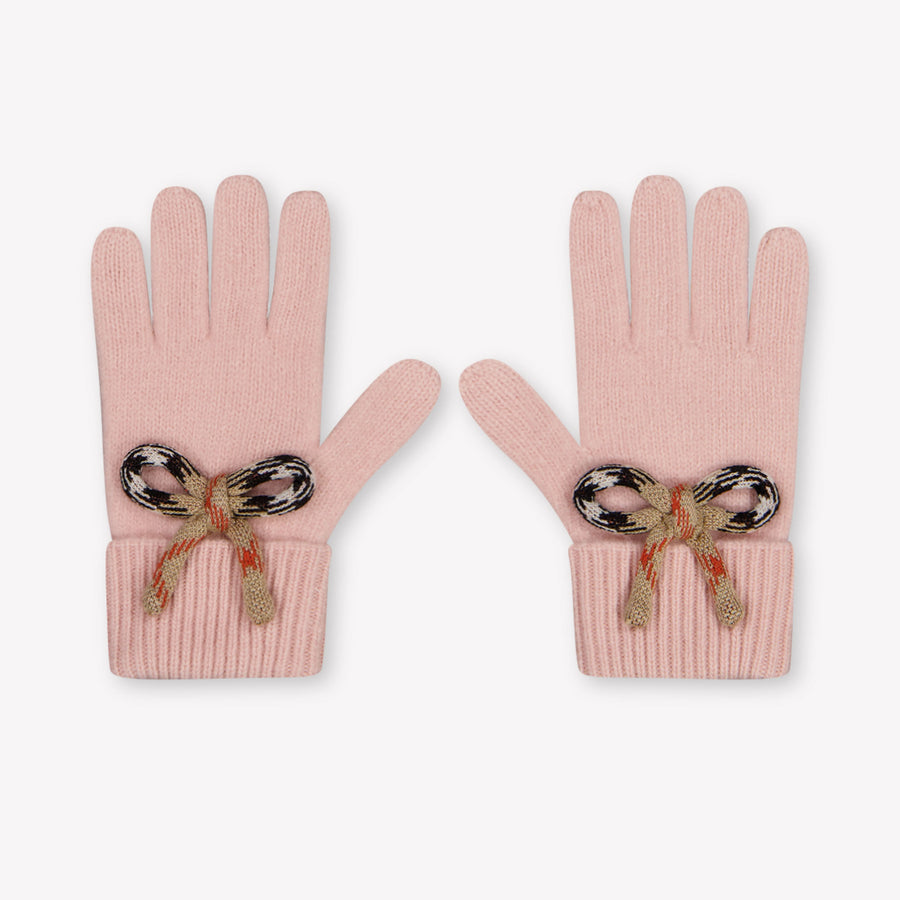 Burberry Bonnie Kinder Meisjes Handschoenen In Licht Roze