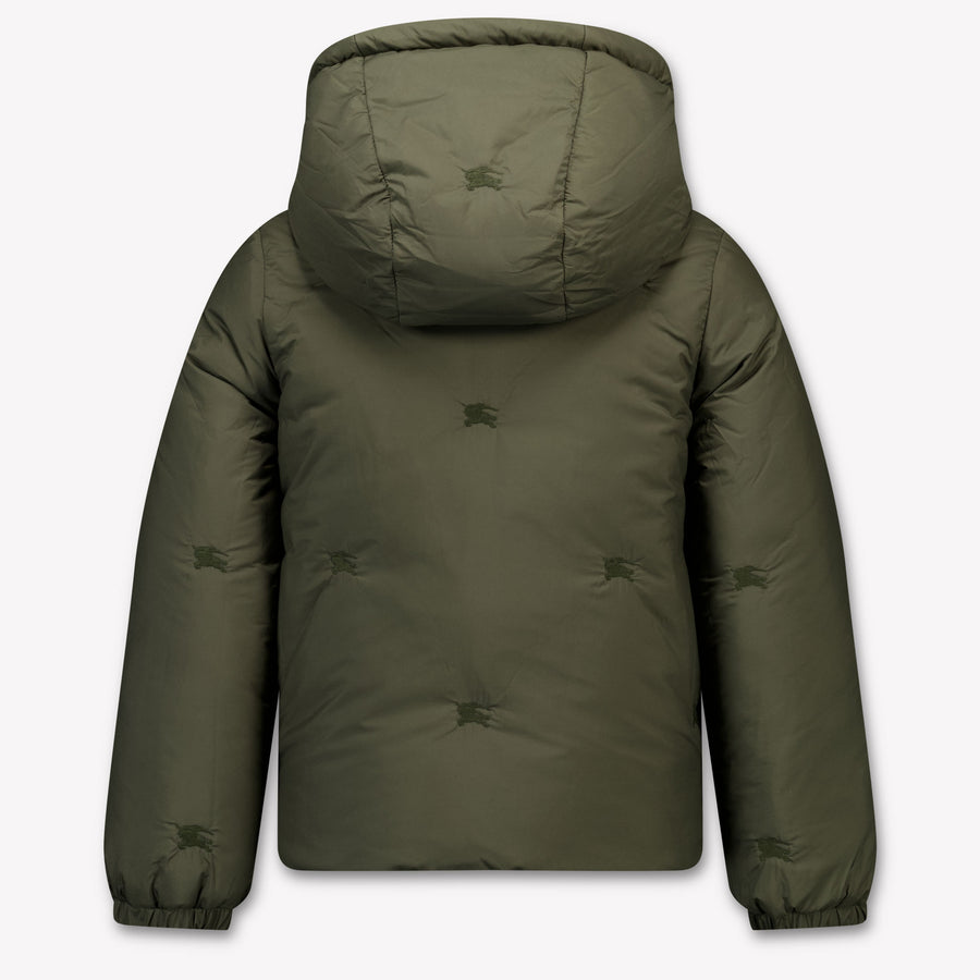 Burberry Jesse Kids Boys Winter coat In Dark Green