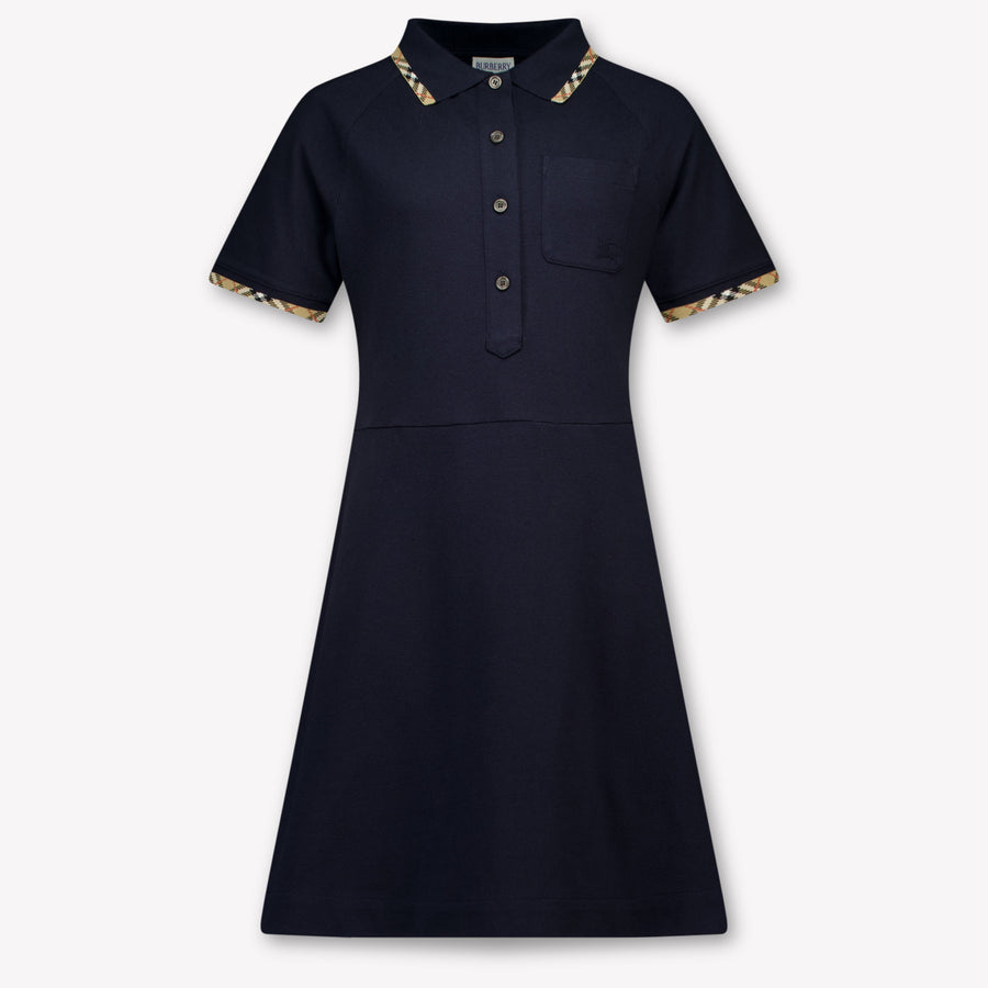 Burberry Romola Girls Dress in Navy